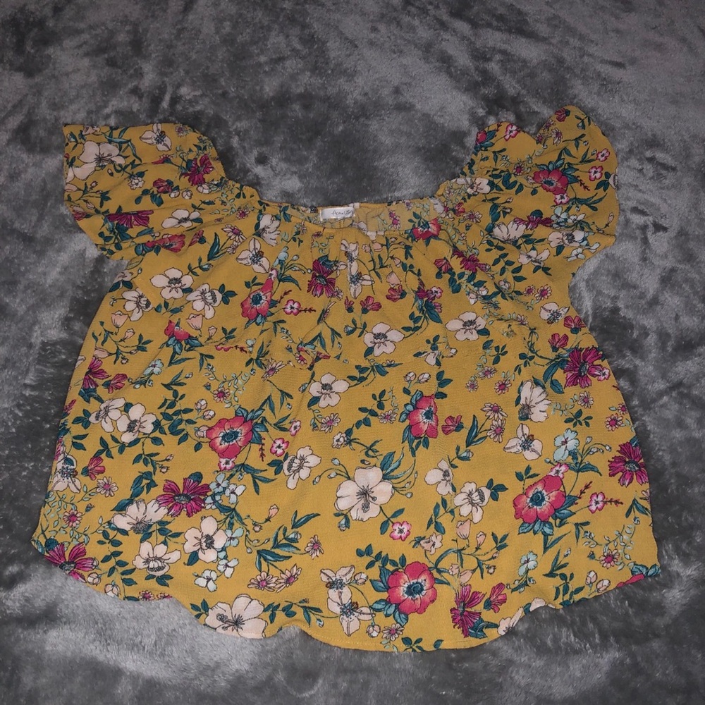 Active USA Flower Top Size 1XL